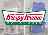 Suppling Explosion Relief Dust Extractors to Krispy Kreme Nationwide
