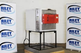 Heraeus Furnace and Stand in Drip Tray