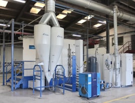 Nordson COLORMAX3 Automatic Booth with Pre/Post Touching Manual Platform