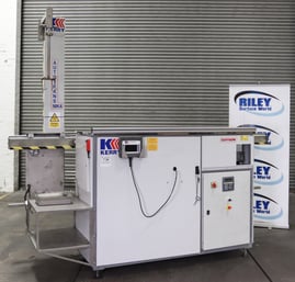 Kerry Microsolve M350/2C Solvent Cleaner with Autotrans MK4 Basket Handling