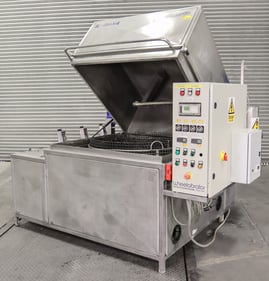 Technowash (Wheelabrator) R1000/4 Front Loading Spray Washer - Open