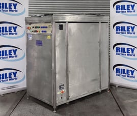 Hilsonic Large Stainless Steel Ultrasonic and Heated Cleaning Tank with Twin Sparge Jets.