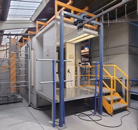 Wanzl - Gema Powder Coating System
