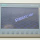 Close up of Siemans touch screen Controller