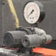 Pneumatic Inlet, Regulator and Pressure Gauge