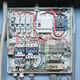 Internal View of Electrical Control Panel