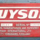 Manufacturers Plate