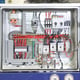 Internal View of Electrical Control Cabinet