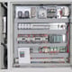 Internal View of Electrical Control Cabinet