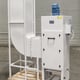 C400 / 3 Dust Extraction System Showing the ATEX Up-Scoop Explosion Relief
