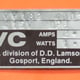 Manufacturers Plate