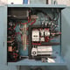 Internal View of Electrical Control Panel