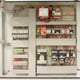 Internal View of Electrical Control Panel