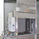 Turbex Two Stage Aqueous Spray Cleaning Machine with Door Open