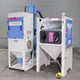 Wheelabrator Vacublast Ventus 92 PMB Pressure Fed Shot Blasting Cabinet