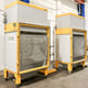 Powder Coating Hoppers with Powder Recovery and Air Filtering System