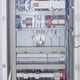 Internal View of Electrical Control Cabinet