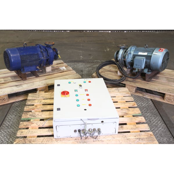 Control panel and pumps