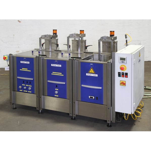 Elma Ultrasonic modular cleaning and rinsing system