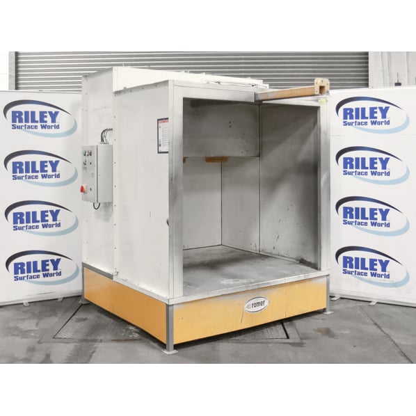 Romer KPZ-3 Closed Face Manual Powder Coating Spray Booth