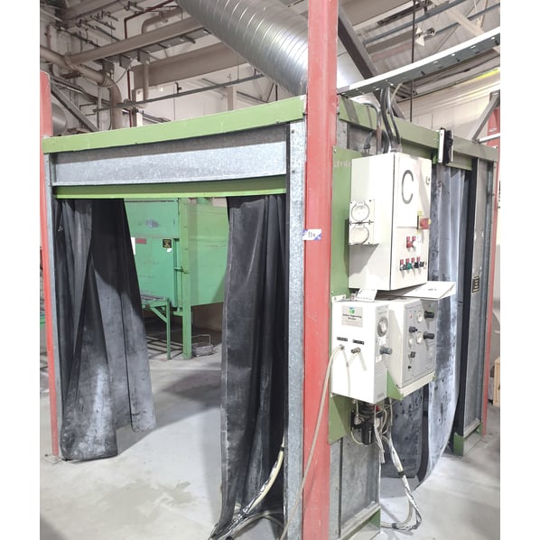 ERG Process Plant Ardrox Penetration Application Equipment and Spray Booth with Extraction