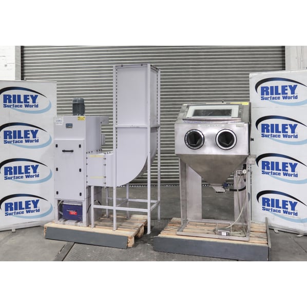 Guyson International 1400 Mediblast Shot Blast Cabinet with Extractor