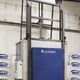 Caltherm Drying Oven - Rear view with circulation fan