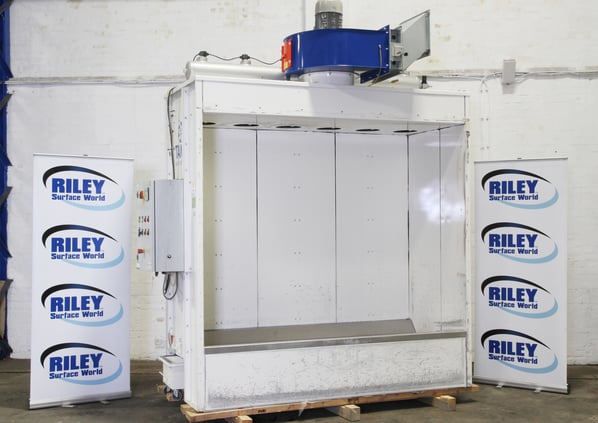 TAMA air filtration powder coating spray booth