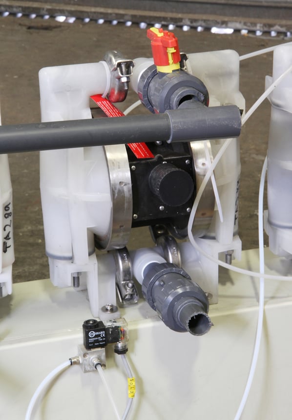 Air Powered Double Diaphragm Pump