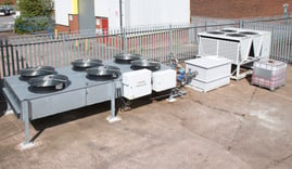 Cooling Cell - ICS Chiller & Air blast Cooler with Glycol Mixing tank